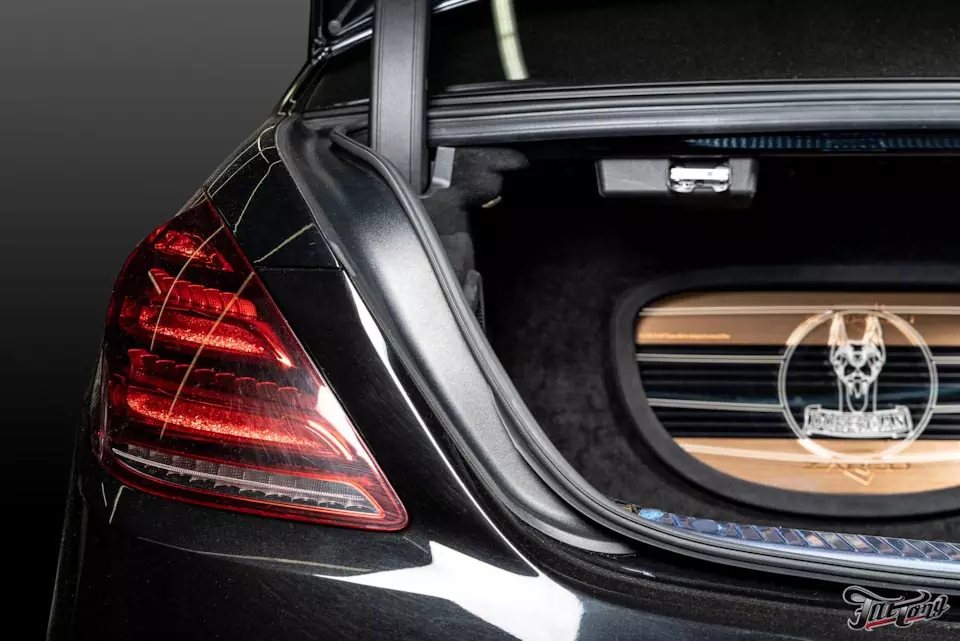 Mercedes S63 AMG. Постройка музыкальной системы взамен Burmester